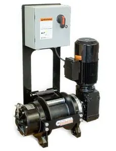 Custom Skid Winch Loading Offloading US Air Force Transport Trailers