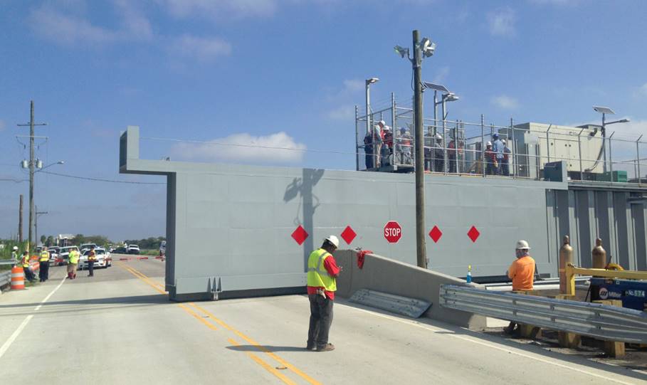 Dual Winch Positioning System for Louisiana Flood Gate Allied Power