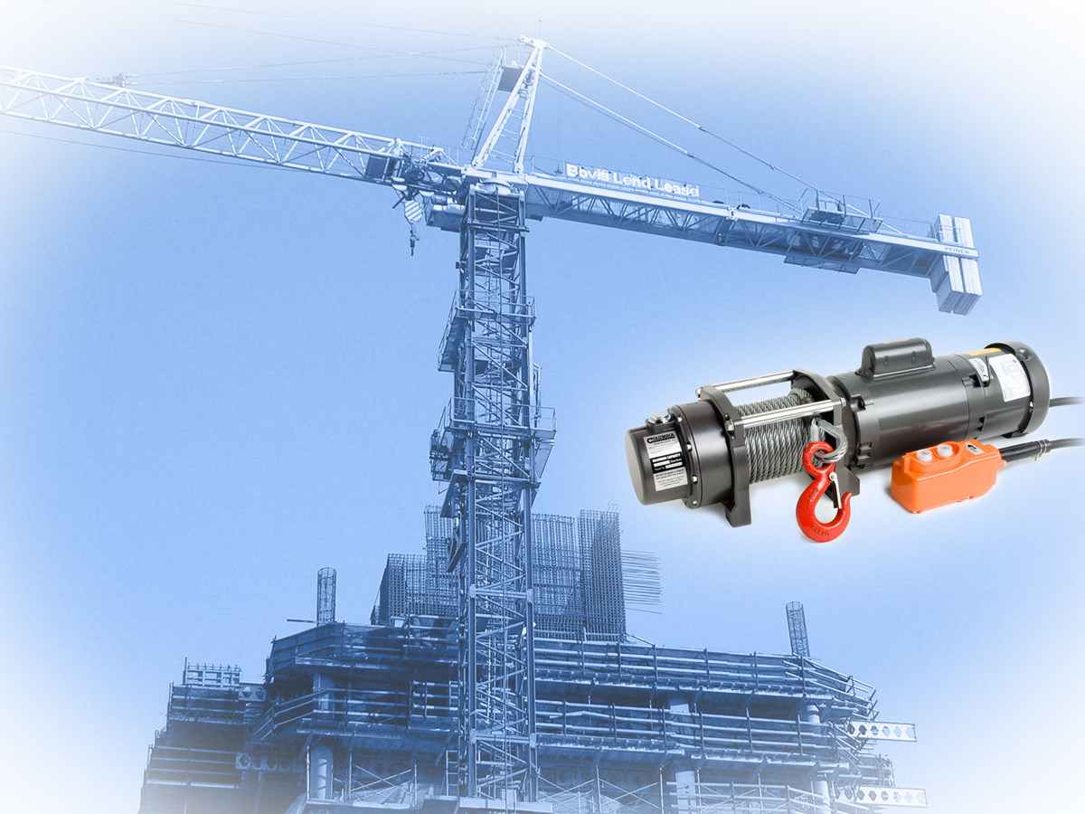 Columbia Tower Crane Hoists Assist Crane Jumping Allied Power