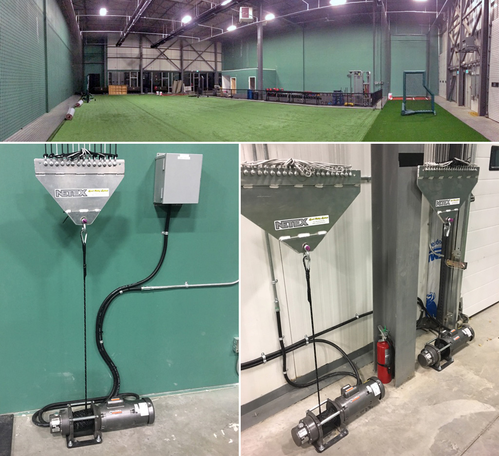 Columbia HD2000-1A34-X-01 Baseball Net Hoist System