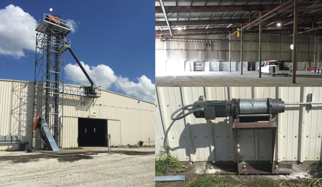 Columbia WG11000-4A17-L-03 AC electric WInches - Auger Positioning System