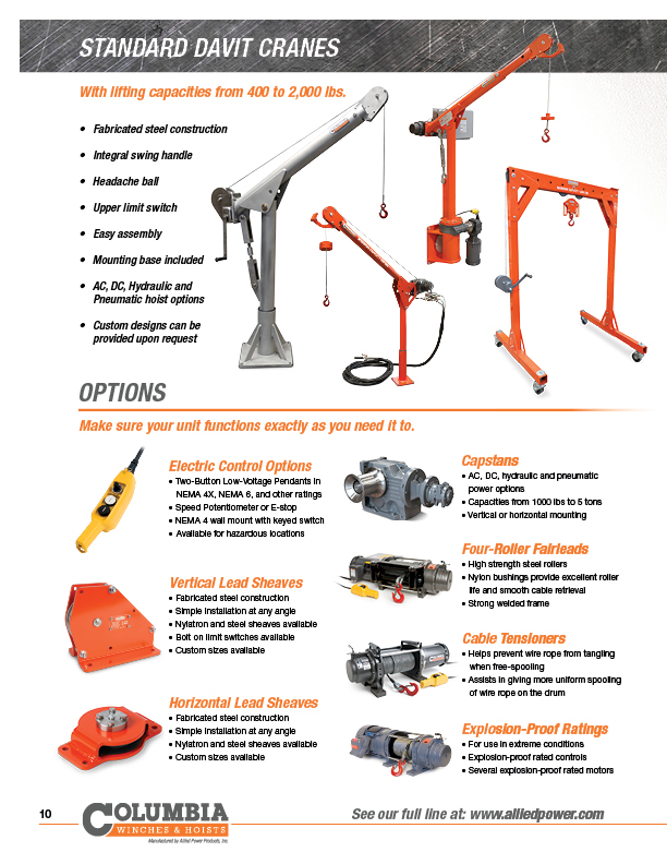 Allied Power Products, Inc. The Winch and Hoist Specialists