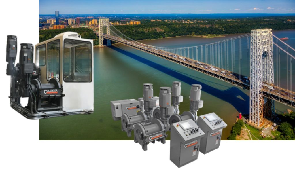 Columbia HU19500–4A17-L-01 AC Electric Construction Hoist System