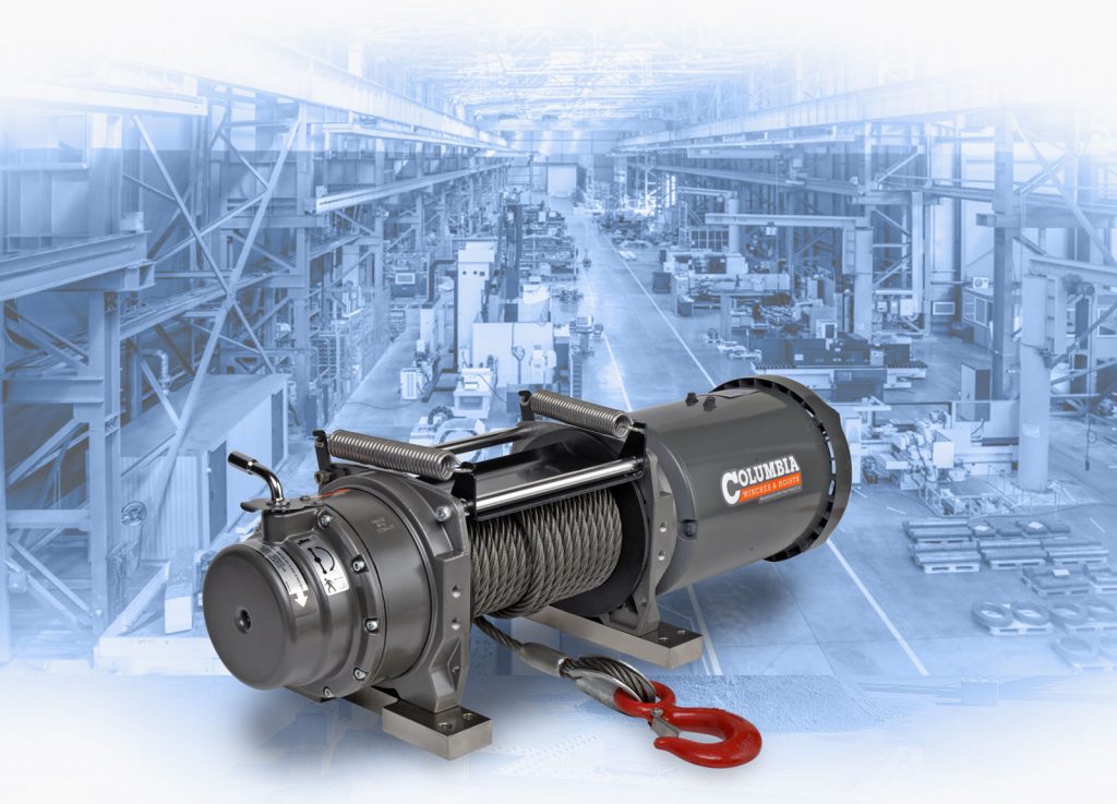 Columbia WK17000-4A12-L-02 AC Electric Mold Pulling Winch